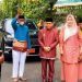 Upacra adat mopotilolo dalam rangka mneyambut Pjs Bupati Gorontalo, Syukri Botutihe.