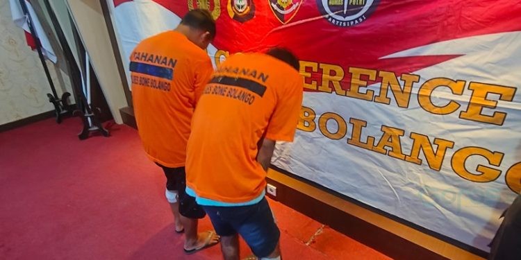 Belum Lama Bebas, Polres Bone Bolango Tangkap Dua Residivis Kasus Curanmor