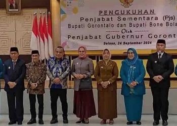 Pelantikan Pjs Bupati Gorontalo.