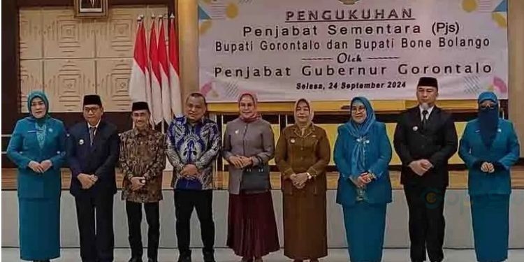 Pelantikan Pjs Bupati Gorontalo.