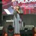 Komisi Pemilihan Umum (KPU) melaksanakan Kick Off Sosialisasi Gebyar Pilkada Pemilihan Gubernur dan Wakil Gubernur, Bupati dan Wakil Bupati Kabupaten Bone Bolango Tahun 2024 di lapangan Likada Kabupaten Bone Bolango, Selasa 17-9-2024.