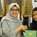 Bupati Blitar Rini Syarifah saat memberangkatkan secara simbolik tim FASI Kabupaten Blitar agar dapat berprestasi di kontes nasional. (Foto: Pemkab Blitar)