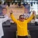 Deklarasi pasangan Ryan-Budi bersama-sama seluruh kader dan Ketua DPD II Partai Golkar Kota Gorontalo Marten Taha, Jumat (6/9/2024)