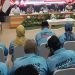 Pasangan GAS dan tim pemenangan ketika menunggu pengambilan nomor urut pasangan calon untuk Pilgub 2024,