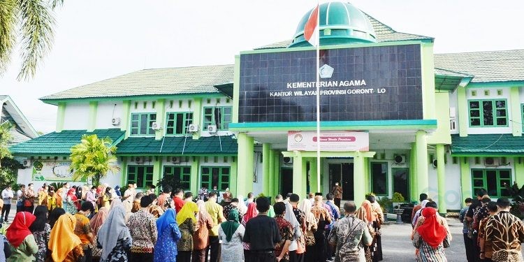 ilustrasi kantor Kanwil Kemenag Provinsi Gorontalo. (Foto Kemenag Gorontalo/Istimewa)