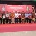 Lima pasangan cabup dan cawabup Boalemo resmi mendapatkan nomor urut pada pengundian yang diselenggarakan KPU Boalemo, Senin malam (23/9/2024). (Foto KPU)