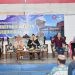 Plt Bupati Pohuwato, Suharsi Igirisa, memberikan sambutan bincang desa wisata di Pohuwato, berlangsung di aula Torosiaje, Kamis (26/9/2024). (Yusuf/Gopos)