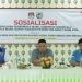 Komisi Pemilihan Umum (KPU) Bone Bolango menggelar sosialisasi Pemilihan Gubernur dan Wakil Gubernur Gorontalo, serta Bupati dan Wakil Bupati Kabupaten Bone Bolango Tahun 2024, Rabu (09/10/2024).