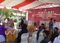 Komisi Pemilihan Umum (KPU) Provinsi Gorontalo melaksanakan pemungutan dan perhitungan suara Pilkada 2024 di Rumah Adat Dulohupa, Kota Gorontalo, Kamis 24-10-2024.