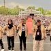Gebyar Pengawasan yang digelar Bawaslu Provinsi Gorontalo di Stadion Merdeka, Kota Gorontalo, Sabtu (12/10/2024).
