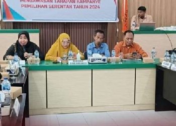 Bawaslu - KPU Bone Bolango Rakor Pengawasan Tahapan Kampanye Pilkada