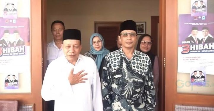 Calon Gubernur Gorontalo dan Wakil Gubernur Gorontalo nomor urut 3 Hamzah Isa dan Abdurrahman Abubakar Bachmid menyampaikan duka cita untuk para korban kecelakaan pesawat SAM Air di Pohuwato.