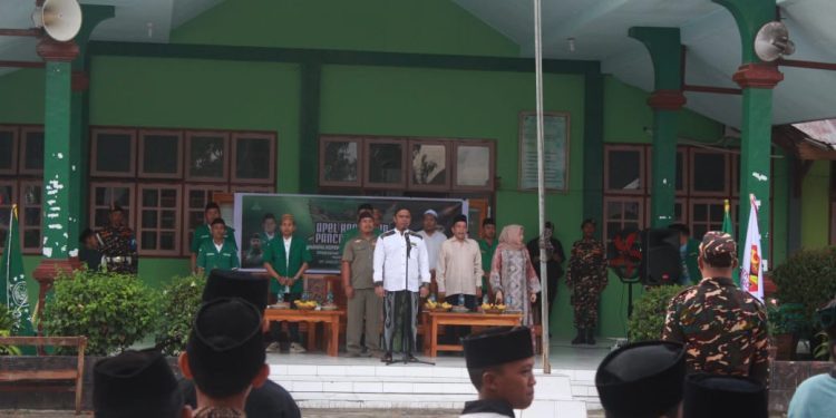 PW GP Ansor Gorontalo Upacara Hari Kesaktian Pancasila di Ponpes Salafiyah Syafiiyah Banuroja, Pohuwato