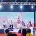 Keempat pasangan calon saling menyampaikan visi dan misi serta programnya saat Debat di Grand Sumberia Ballroom, Jumat (20-10-2024).