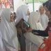 Kegiatan KPU Goes to Pesantren di Hari Santri Nasional diselenggarakan KPU Boalemo dalam rangka meningkatkan partisipasi pemilih pada Pilkada Serentak nanti.(Foto KPU)