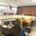 Rapat kerja Komisi I bersama Dinas Pendidikan Kota Gorontalo di Aula III DPRD Kota Gorontalo, Selasa (15/10/2024).(Foto Rama/Gopos)
