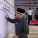 Pemprov Gorontalo Deklarasi Pemberantasan Aktivitas Keuangan Ilegal dan Judi Online deklarasi pemberantasan akvitas keuangan ilegal dan judi online yang ditandai dengan penandatanganan bersama, Selasa (1/10/2024).(Foto Valen)