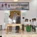PWNU Provinsi Gorontalo saat meluncurkan program Desk Pilkada dalam rangka mendorong terciptanya Pilkada yang bersih dan berintegritas.(Foto PWNU)