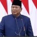 Tangkapan layar-Presiden RI Prabowo Subianto menyampaikan pidatonya usai pelantikan presiden terpilih periode 2024-2029, di Jakarta, Minggu. (20/10/2024) (ANTARA/Boyke Ledy Watra)