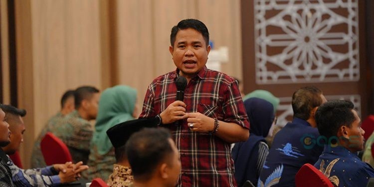 Ketua Divisi Perencanaan, Data dan Informasi KPU Provinsi Gorontalo Roy Hamrain