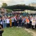 Calon Wakil Gubernur Gorontalo Marten Taha saat kampanye dialogis di Kecamatan Tapa, Bone Bolango, Minggu (20/10/2024).