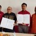 Penandatangan kerjasama oleh Dekan Fakultas Hukum UNG dan Dekan Fakultas Hukum UNESA, Kamis (10/10/2024).(Foto UNG)