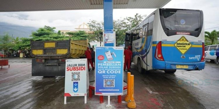 wilayah Sulawesi yang telah memberlakukan pembelian BBM menggunakan QR Code