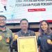 PT Pertamina Patra Niaga Sulawesi meraih penghargaan Zero Accident Tingkat Nasional dari Kementerian Tenaga Kerja pada acara Hari Jadi Sulawesi Selatan ke – 355 tahun di Rumah Jabatan Gubernur pada Kamis (17/10).