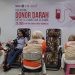 Puluhan karyawan Alfamart Gorontalo menggelar aksi donor darah yang akan diserahkan ke PMI Kabupaten Gorontalo, Selasa (8/10/2024).(Foto Hervi)