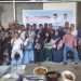 Puluhan Mantan Kades Se Pohuwato Nyatakan Dukungan Paslon Siap, berlangsung di RM Kepiting Emas, Kecamatan Marisa, Ahad (6/10/2024).(Foto Yusuf Gopos)