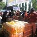 Suasana pasar murah bersubsidi yang digelar Pemprov Gorontalo di Lapangan Alun-Alun, Kecamatan Tilamuta, Kabupaten Boalemo, Senin (14/10/2024). (Foto : Istimewa)