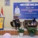 Plt Bupati Pohuwato, Suharsi Igirisa, memberikan sambutan kick off ILP, berlansung di hotel Sunrise, Marisa, Kamis (24/10/2024) (F Iwan Karim)