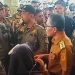 Aksi protes oleh ratusan personel Satpol PP Kota Gorontalo yang diterima langsung oleh Pj Walikota Gorontalo Ismail Madjid, Selasa (1/10/2024).(Foto Istimewa)
