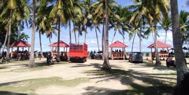 Lokasi wisata Lalape Popayato Kabupaten Pohuwato terancam dihilangkan menyusul aktivitas pelabuhan PT BJA.(Foto dok)