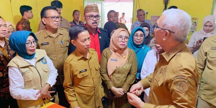 Program Bele Mo’osehati resmi diluncurkan oleh Penjabat Gubernur Gorontalo, Rudy Salahuddin, di Desa Tabumela, Kecamatan Tilango, Kabupaten Gorontalo, Selasa (05/11/2024).