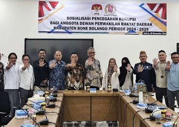 DPRD Bone Bolango Ikut Sosialisasi Pencegahan Korupsi dari KPK