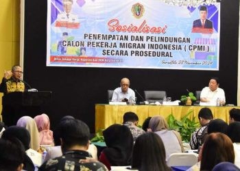 Foto Sosialisasi CPMI Secara Prosedural di Hotel Grand Q (Sabtu/23/11/2024). (Istimewa)