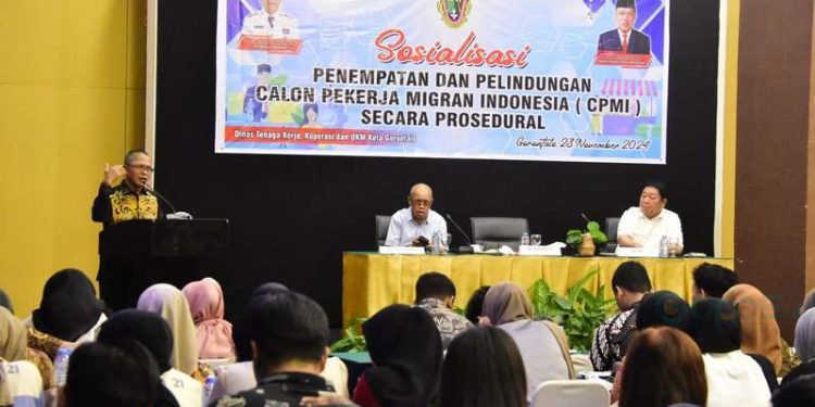 Foto Sosialisasi CPMI Secara Prosedural di Hotel Grand Q (Sabtu/23/11/2024). (Istimewa)