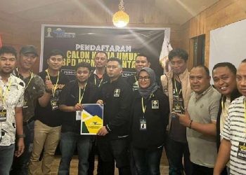 Pendaftaran calon ketua BPD Himpunan Pengusaa Muda Indonesia (HIPMI) Provinsi Gorontalo yang dibuka sejak 21 November hingga 24 November sore ini, hanya menghasilkan satu pendaftar tunggal calon yakni H. Rusly Anwar Achmad.