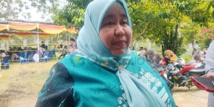 Ketua KPU Bone Bolango, Sutenti Lamuhu dikonfirmasi, Sabtu (30-11-2024).