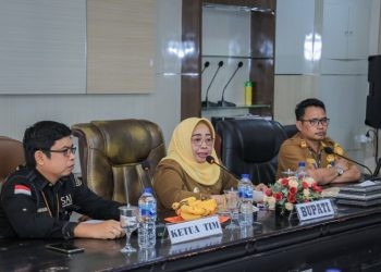 BPK RI Perwakilan Provinsi Gorontalo melakukan audit di Pemkab Pohuwato, berlangsung di Aula BPKPD, Senin (18/11/2024) (F Iwan Karim)