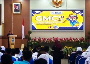 Ilustrasi pembukaan GMC atau Gorontalo Mathematics Competition 2024 yang diselenggarakan oleh Universitas Negeri Gorontalo.(Foto Istimewa)