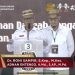 Pasangan calon bupati dan wakil bupati Gorontalo, Roni Sampir dan Adnan Entengo saat debat putaran ke dua.