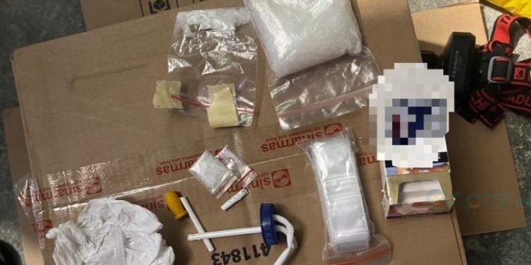 Barang bukti paket sabu yang berhasildiamankan oleh Sat Narkoba Polres Gorontalo. (Foto: Istimewa)