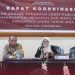 Rakor persiapan debat publik ketiga Pilkada Gorut yang dipimpin KPU Gorontalo Utara, Minggu (10/11/2024).(Foto KPU)