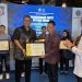 Pani Gold Project, lewat PT Puncak Emas Tani Sejahtera (PETS) saat menerima penghargaan Siddhakarya dari Pemprov Gorontalo. (Foto:PGP)