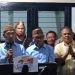 Konferensi pers paslon Saipul-Iwan, di markas pemenangan paslon SIAP, Rabu (27/11/2024) (Foto Yusuf/Gopos)