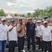 Kampanye monologis calon Gubernur dan Wakil Gubernur Gorontalo nomor urut 1 Tonny Uloli dan Marten Taha di lapangan Likada, Kabila, Bone Bolango, Sabtu (16/11/2024)