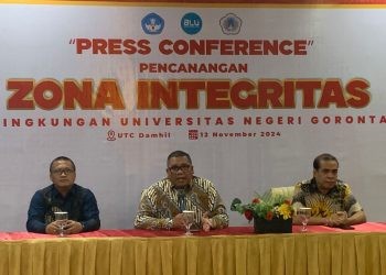 Launching Zona Integritas UNG di Hotel Damhil (Selasa/12/11/2024) Foto Rama/Gopos