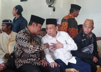 Cagub Hamzah Isa di Pohuwato beberapa waktu lalu.